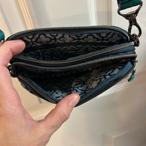 Lug Coupe SE Crossbody Bag in Love Stripe Multi - Picture 4 of 5